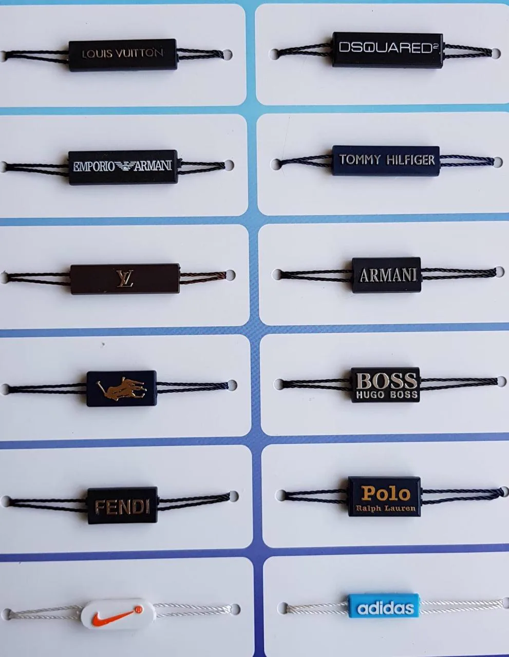 Pacific Trims labels & hangtags sample 20 for international apparel sourcing